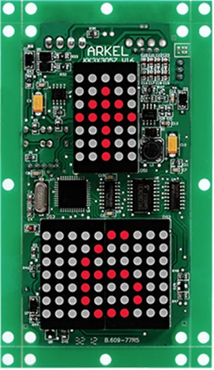 شاسی احضار و نمایشگر طبقه BC-D3X سفید