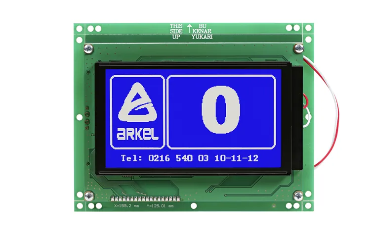 نمایشگر LCD BC-LCD240128A-S 114X64 MM ARCODE