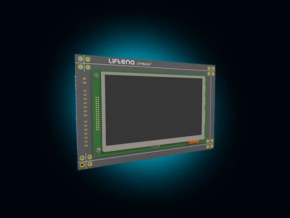 نمایشگر LCD کابین Liftena LiftMedia